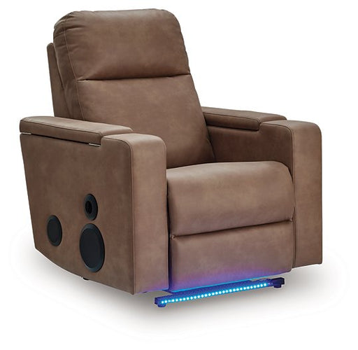 Lorrenton Power Glider Recliner with Audio System - Furniture City (CA)l