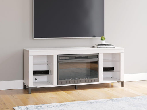 Brollevi 60" TV Stand with Electric Fireplace - Furniture City (CA)l