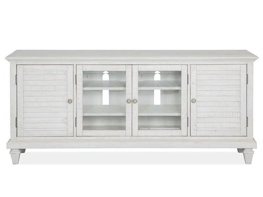 Magnussen Furniture Newport Console in Alabaster - Furniture City (CA)l