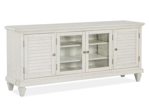Magnussen Furniture Newport Console in Alabaster - Furniture City (CA)l